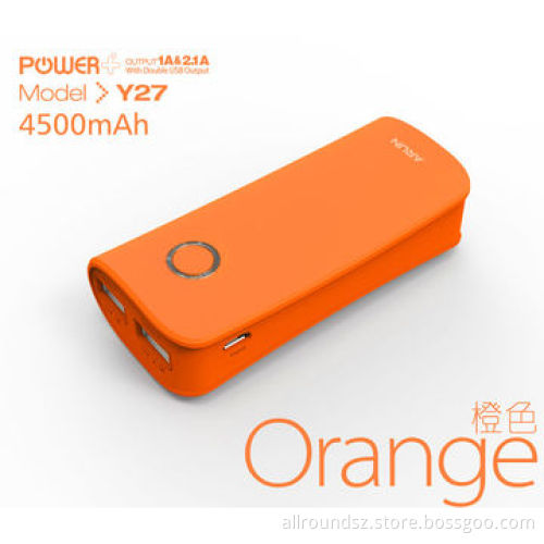 Dual output power bank, 5,200mAh